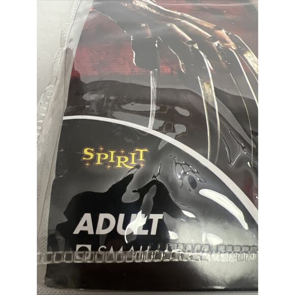 Spirit Halloween Freddy Krueger Sweater Glove Costume Adult Small - Picture 4 of 6